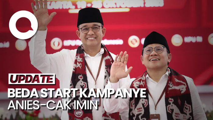 Anies Akan Awali Kampanye di Jakarta, Cak Imin di Surabaya