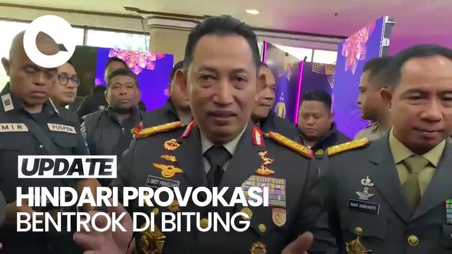 Kapolri Imbau Warga Hindari Provokasi Setelah Bentrok di Bitung
