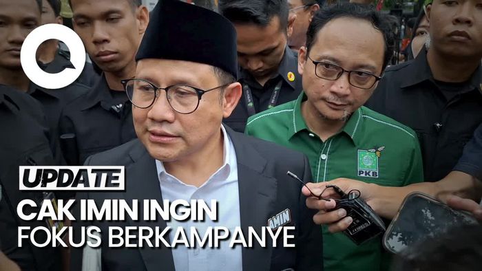 Fokus Kampanye, Cak Imin Cuti dari DPR Mulai Besok 