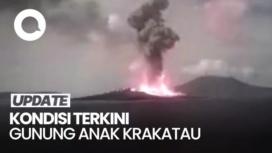 Gunung Anak Krakatau Erupsi, Nelayan Diminta Jaga Jarak 5 Km