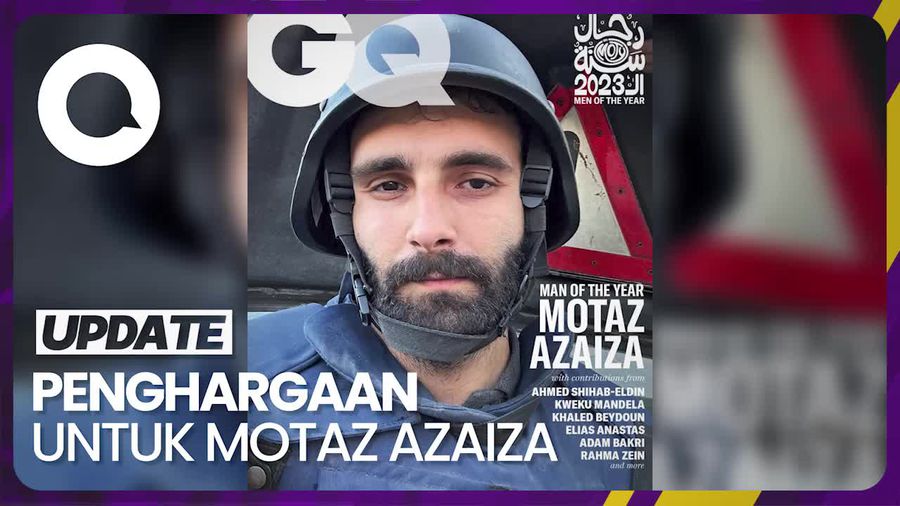 Jurnalis Palestina Motaz Azaiza Jadi Man of  the Year Majalah GQ