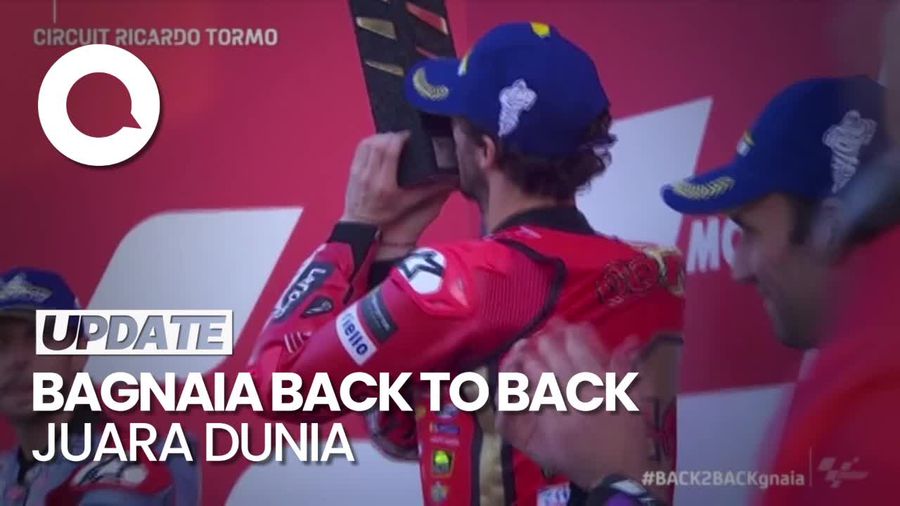 Bagnaia Samai Catatan Langka Rossi dan Marquez