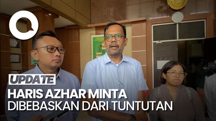 Sidang Pledoi, Haris Azhar Minta Dibebaskan dari Tuntutan Kasus Lord Luhut
