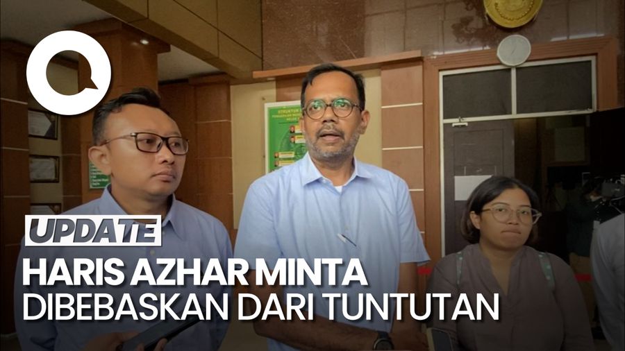 Sidang Pledoi, Haris Azhar Minta Dibebaskan dari Tuntutan Kasus Lord Luhut