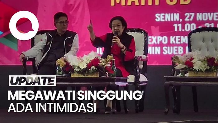Saat Megawati Singgung Adanya Intimidasi Jelang Pemilu 2024
