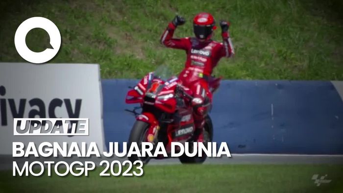 Jatuh Bangun Bagnaia hingga Jadi Juara Dunia