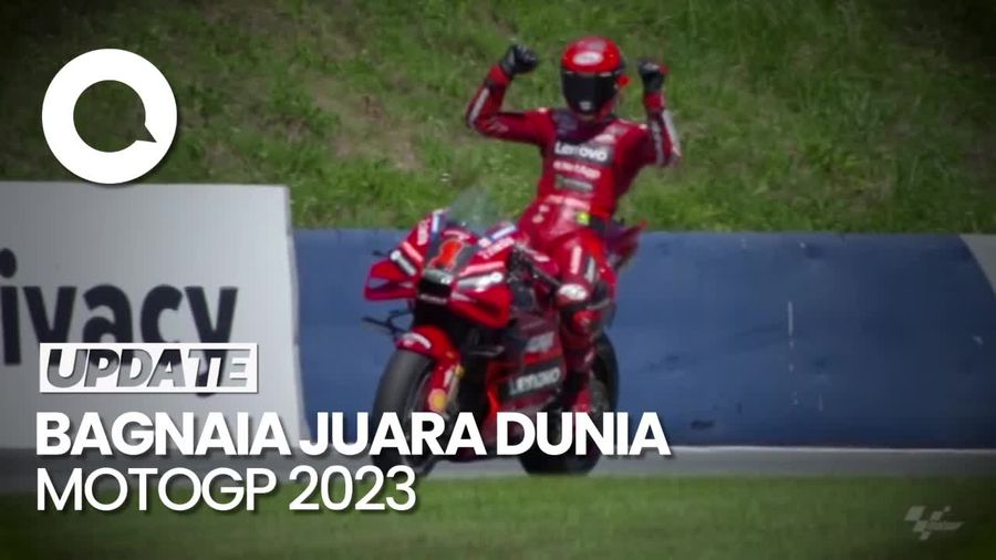 Jatuh Bangun Bagnaia hingga Jadi Juara Dunia
