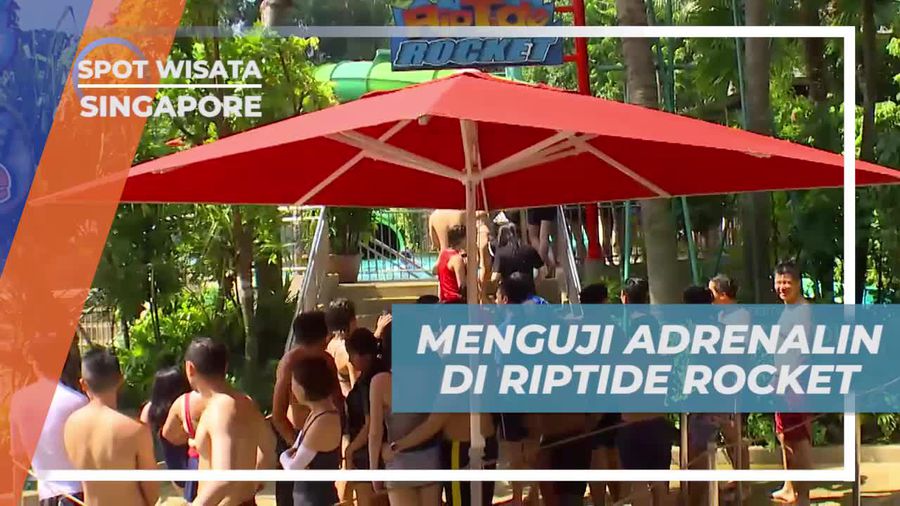 Memacu Adrenalin Dengan Wahana Riptide Rocket Singapura