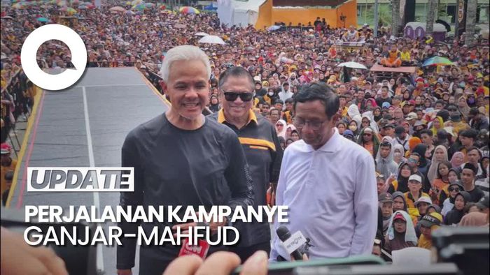 Ganjar Mulai Kampanye di Papua, Mahfud di Aceh