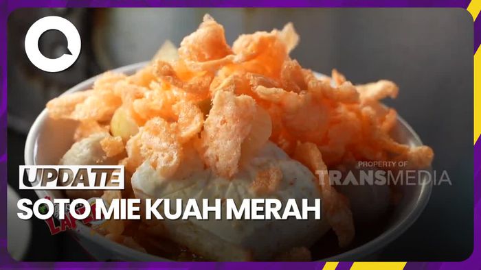 Bikin Laper: Musim Hujan, Enaknya Makan Soto Mie Kuah Merah