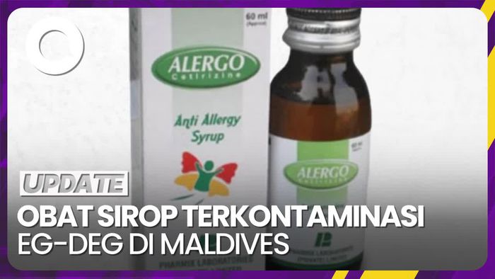BPOM Sebut Obat Sirop Terkontaminasi EG-DEG di Maldives Tak Ada di RI