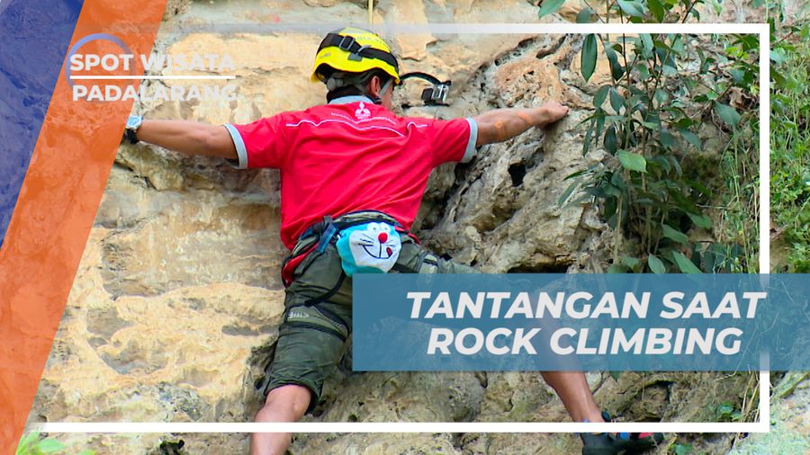 Menaklukkan Rintangan Saat Rock Climbing di Gunung Hawu, Padalarang