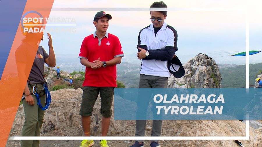 Uji Nyali, Mencoba Olahraga Ekstrim Tyrolean yang Memacu Debar Jantung, Padalarang