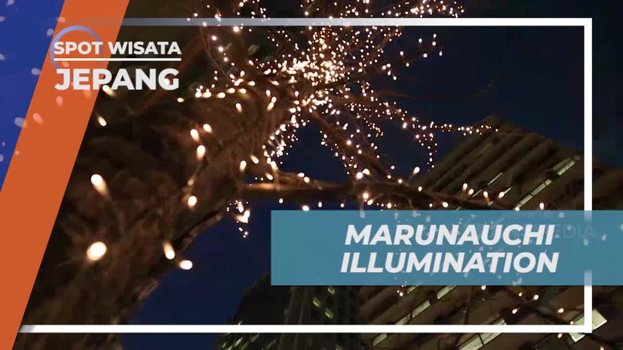 Panorama Kota Nyaman dan Romantis di Morunoichi Illumination Jepang