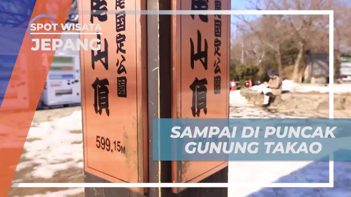Menikmati Panorama Kota Dari Puncak Gunung Takao Jepang