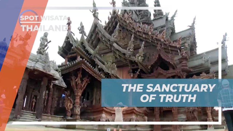 Menyusuri Suasana Magis The Sanctuary of Truth Thailand