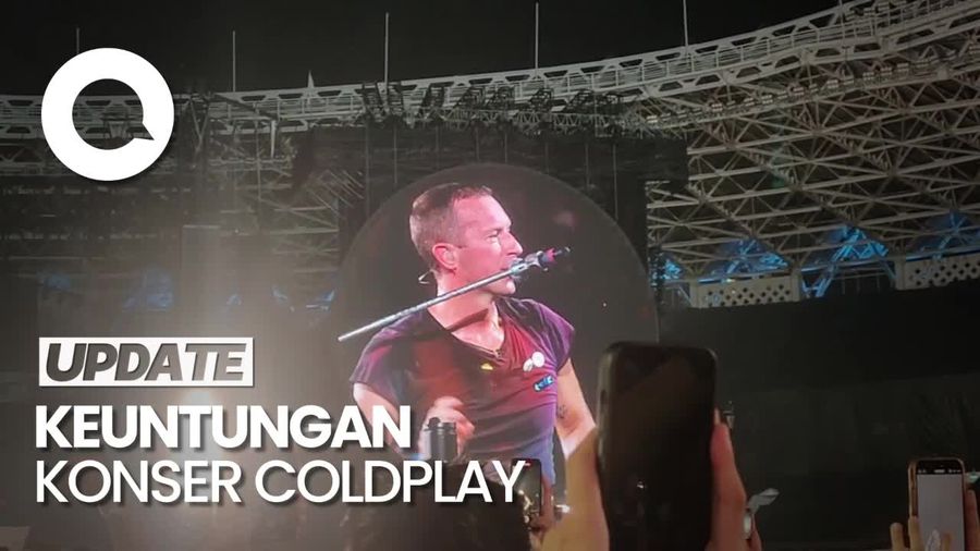 Konser Coldplay di Jakarta Bisa Bikin RI Cuan Rp 1 T