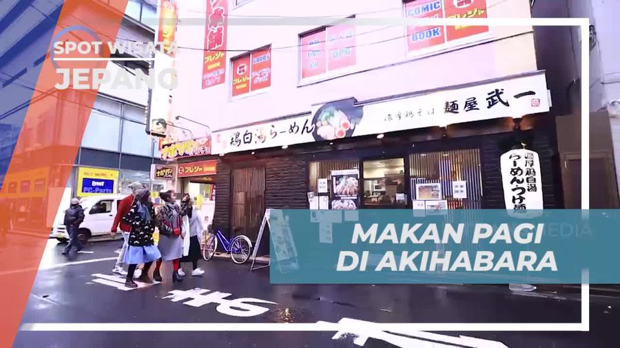 Mencicipi Chicken Ramen Lezat di Akihabara Jepang 