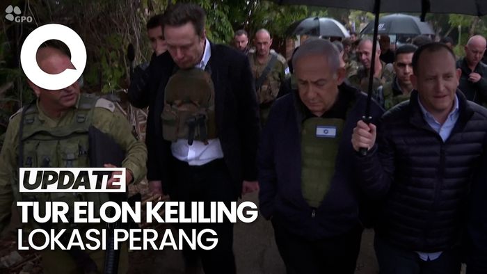 Elon Musk Diajak Netanyahu Tur Keliling Daerah Perang di Israel
