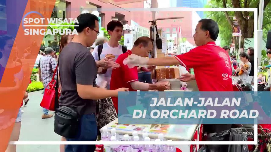 Mencicipi Ice Cream Lezat di Orchard Road