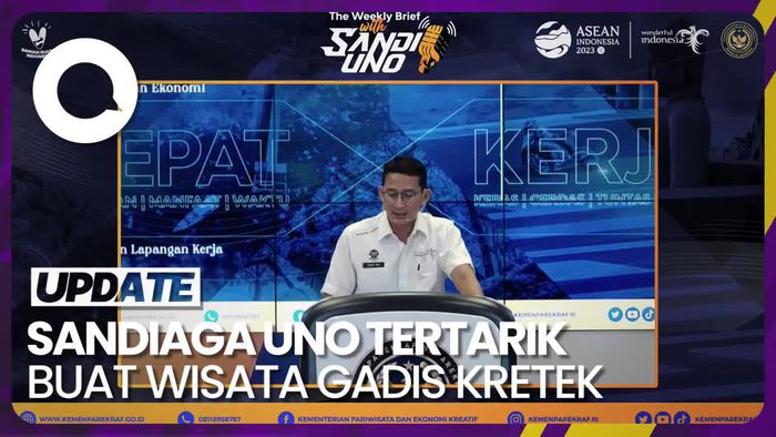 Sandiaga Uno Mau Buat Paket Wisata Gadis Kretek