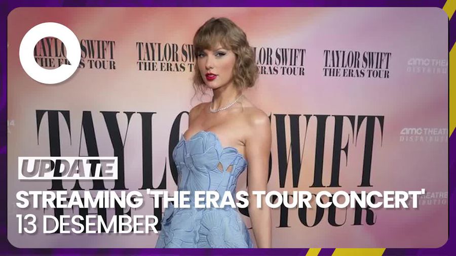 The Eras Tour Dirilis untuk Streaming di Hari Ulang Tahun Taylor Swift