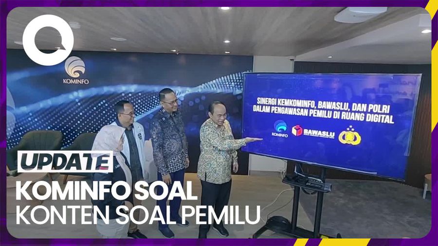 Kominfo Gandeng Polri dan Bawaslu Awasi Konten soal Pemilu