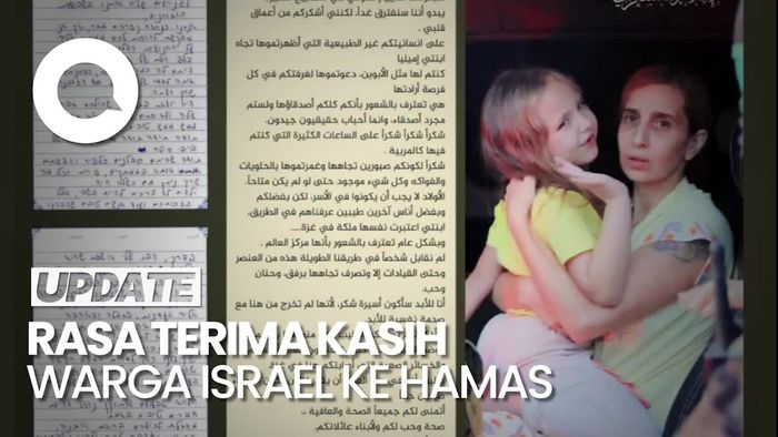 Viral Warga Israel yang Ditawan Tulis Surat Terima Kasih untuk Hamas
