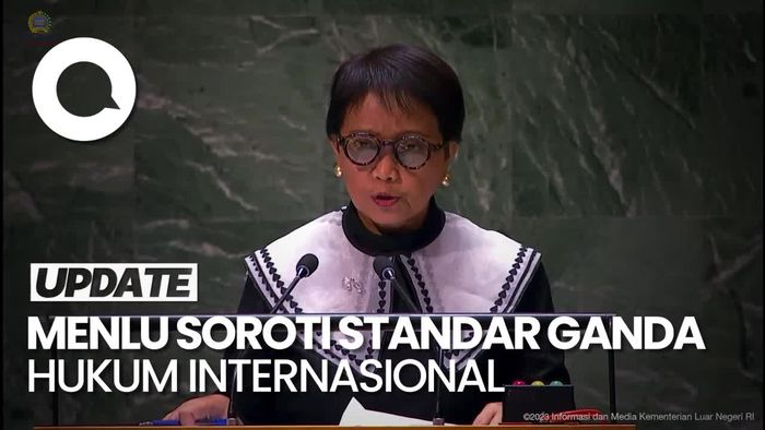 Menlu RI: Yang Terjadi di Gaza Sudah Jelas Pelanggaran Hukum Humaniter!