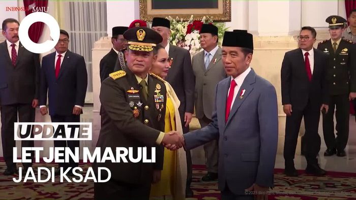 Letjen Maruli Simanjuntak Resmi Dilantik sebagai KSAD