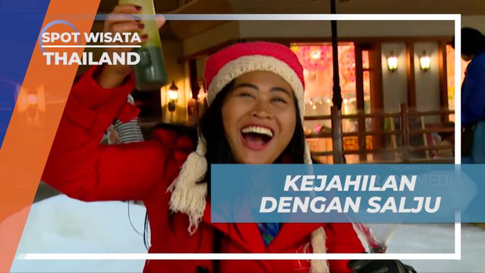 Menikmati Liburan Seru, Menghabiskan Waktu Bermain Salju di Kota Bangkok, Thailand