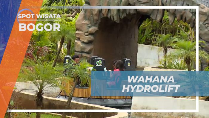 Sensasi Seru Meluncur dan Berputar-putar di Wahana Hydrolift, Bogor