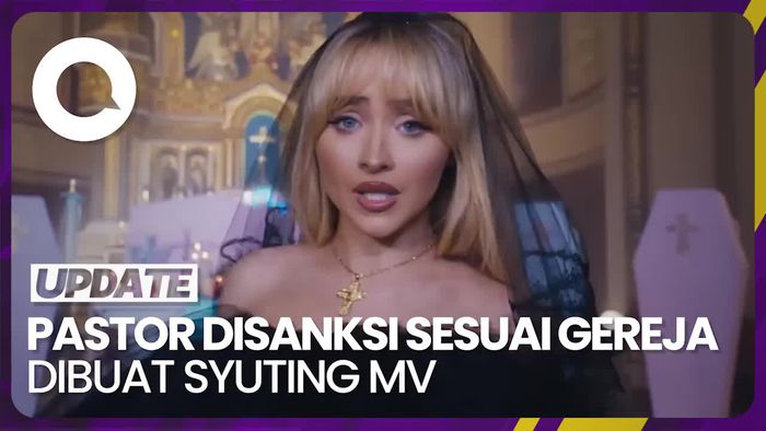Pastor Disanksi Gegara Izinkan Sabrina Carpenter Syuting di Gereja