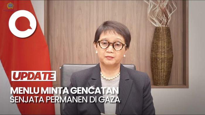 Menlu Retno di Sidang PBB: Gencatan Senjata Permanen di Gaza Diperlukan!