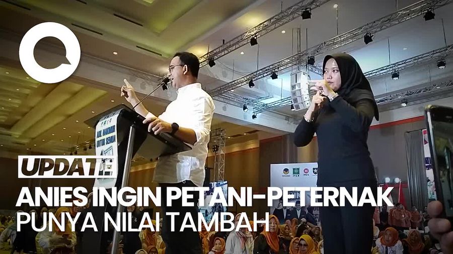 Anies Mau Buat Koperasi di Indonesia Berkembang Fasilitasi Petani-Peternak