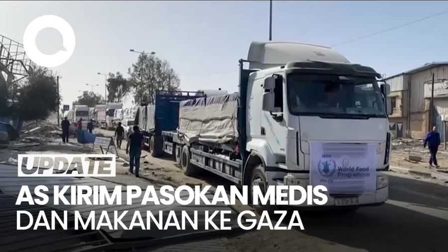 Pentagon: AS Kirimkan Bantuan Kemanusiaan untuk Masyarakat Gaza