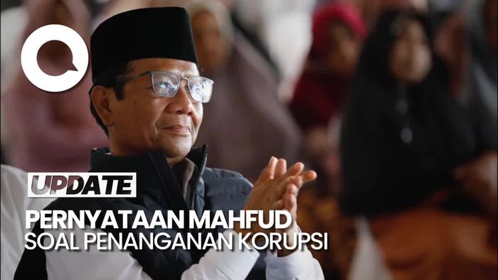 Mahfud Sindir Menko Polhukam Pendahulu: Ada Korupsi Ditutupi