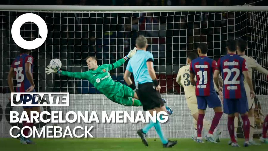 Petik Kemenanga Atas Porto, Barcelona ke 16 Besar Liga Champions