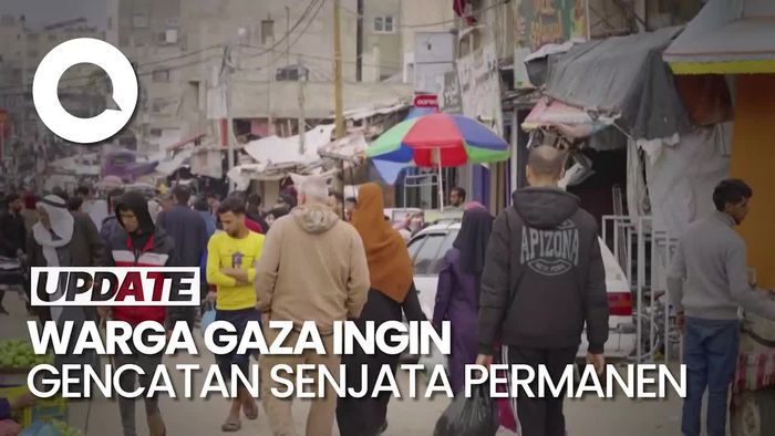 Harapan Warga Gaza Agar Gencatan Senjata Hamas-Israel Permanen