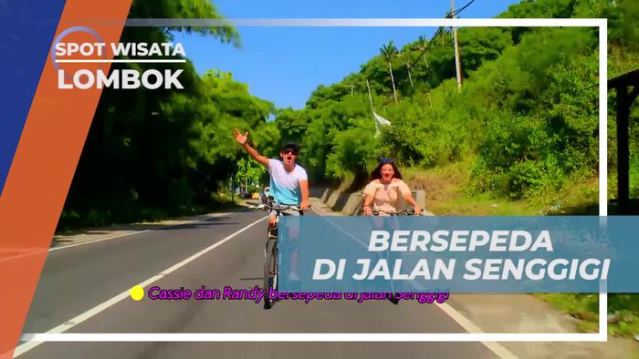 Bersepeda Menyusuri Keindahan Pantai Senggigi Lombok 