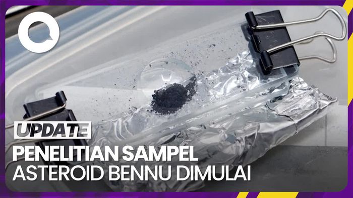 Ilmuwan di Inggris Mulai Meneliti Sampel Asteroid Bennu
