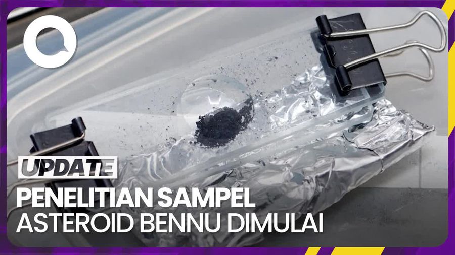 Ilmuwan di Inggris Mulai Meneliti Sampel Asteroid Bennu