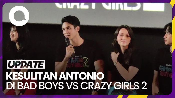 Tantangan Antonio Blanco Jr Main di Bad Boys Vs Crazy Girls 2