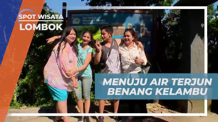Perjalanan Menuju Air Terjun Benang Kelambu, Geopark Rinjani Lombok