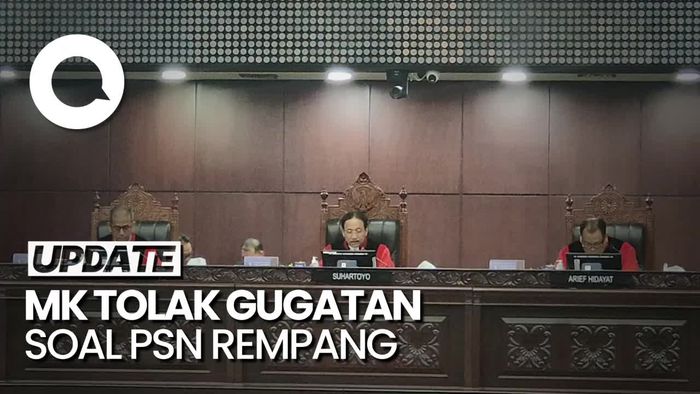 MK Tidak Terima Gugatan Warga Batam soal PSN Rempang Eco City