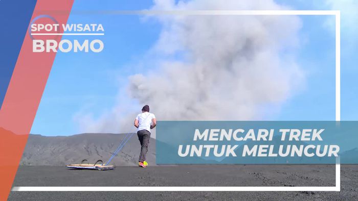 Mencari Trek Menantang Untuk Sandboarding di Pasir Berbisik Bromo 