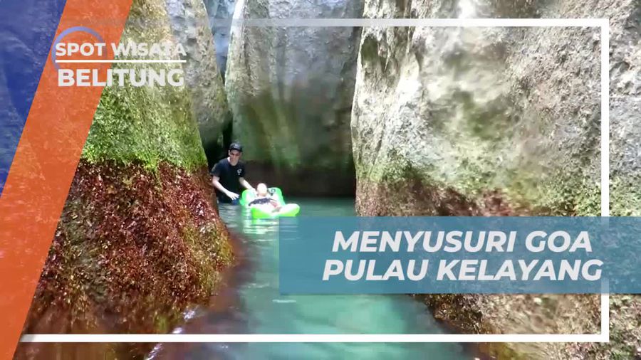 Menyusuri Goa yang Dikelilingi Batuan Granit Pulau Kelayang Belitung 