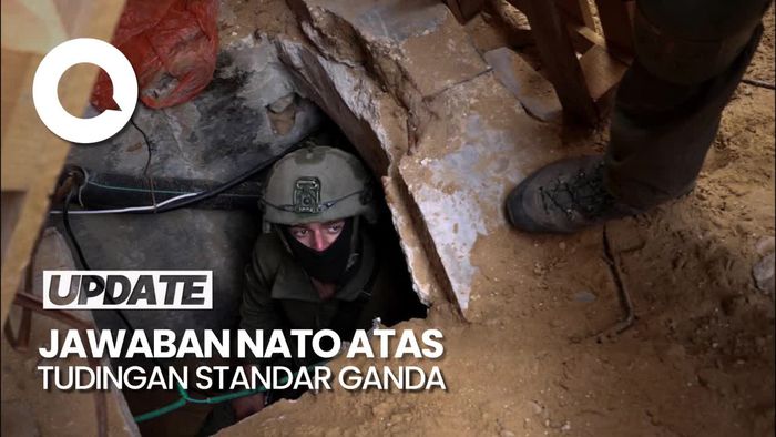 NATO Bantah Standar Ganda: Perang Gaza dan Ukraina Sangatlah Berbeda