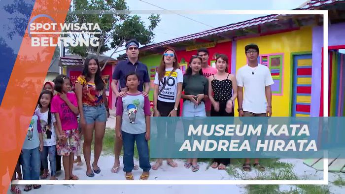 Melihat Bangunan Warna-warni dan Ribuan Kata di Museum, Belitung