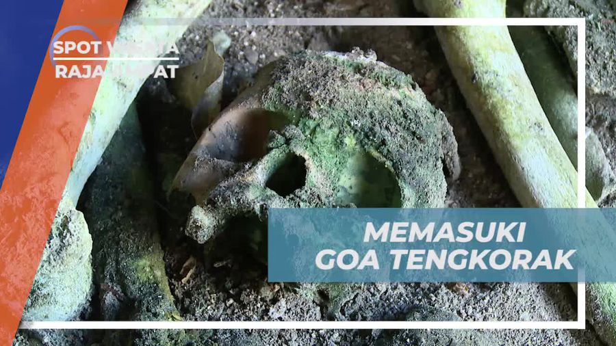 Memasuki Goa Tengkorak, Hamparan Tulang-belulang Mulai Terlihat, Raja Ampat